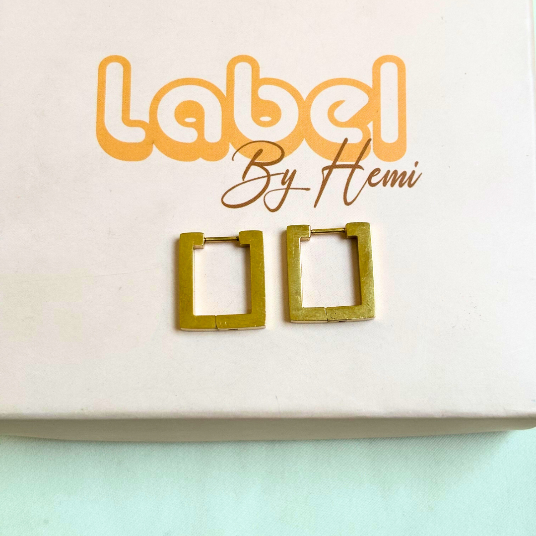 Rectangle Plain Hoops