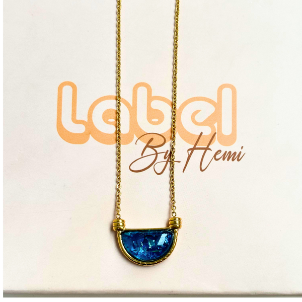 Blue Miva Necklace