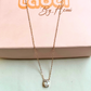 Oval Stone necklace