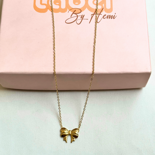 Bow Necklace
