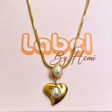 Heart Pearl Set