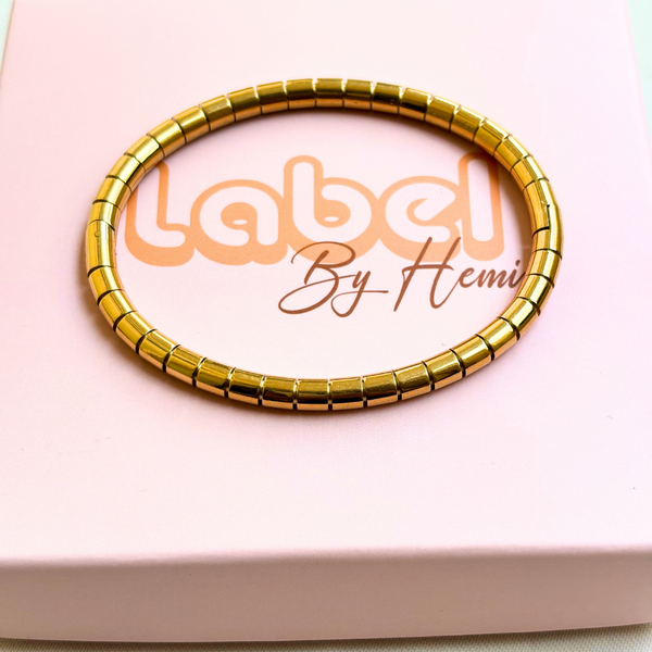 PIPE Gold Bracelet