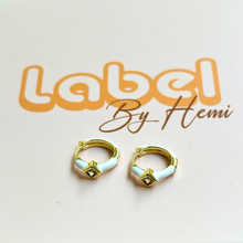 Enamel Mini Hoops