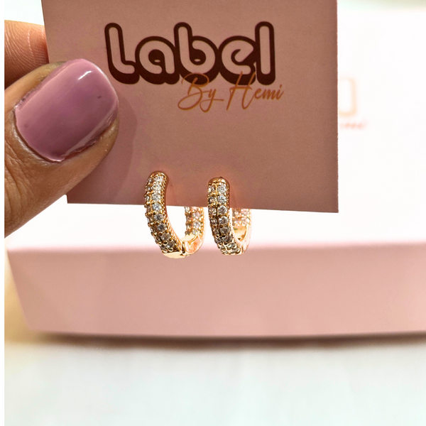 Full stone Hoops