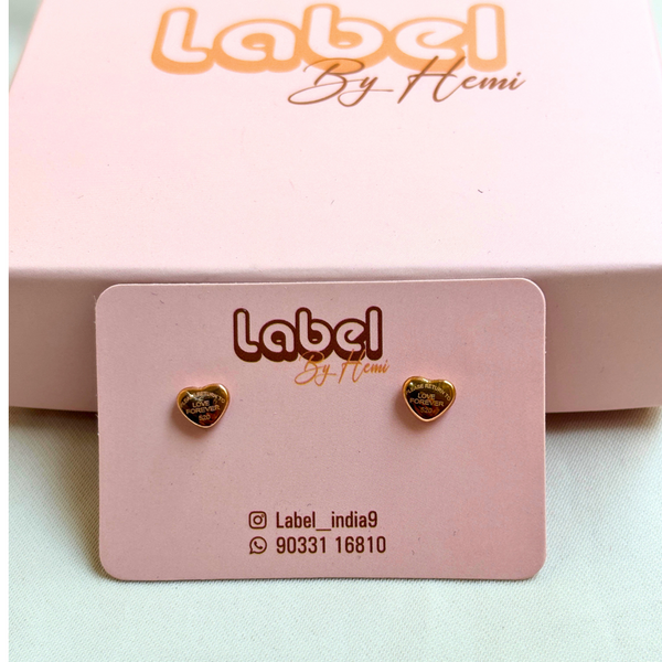 Heart Tiny Studs