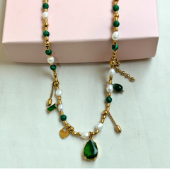 Green Luna Necklace