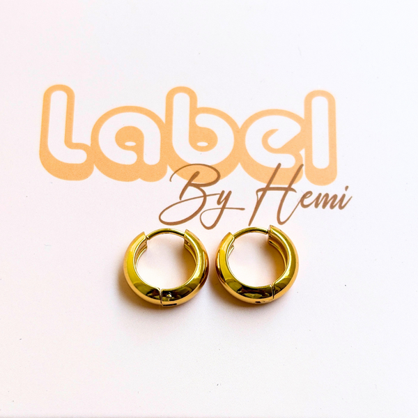 Plain Broad Hoops