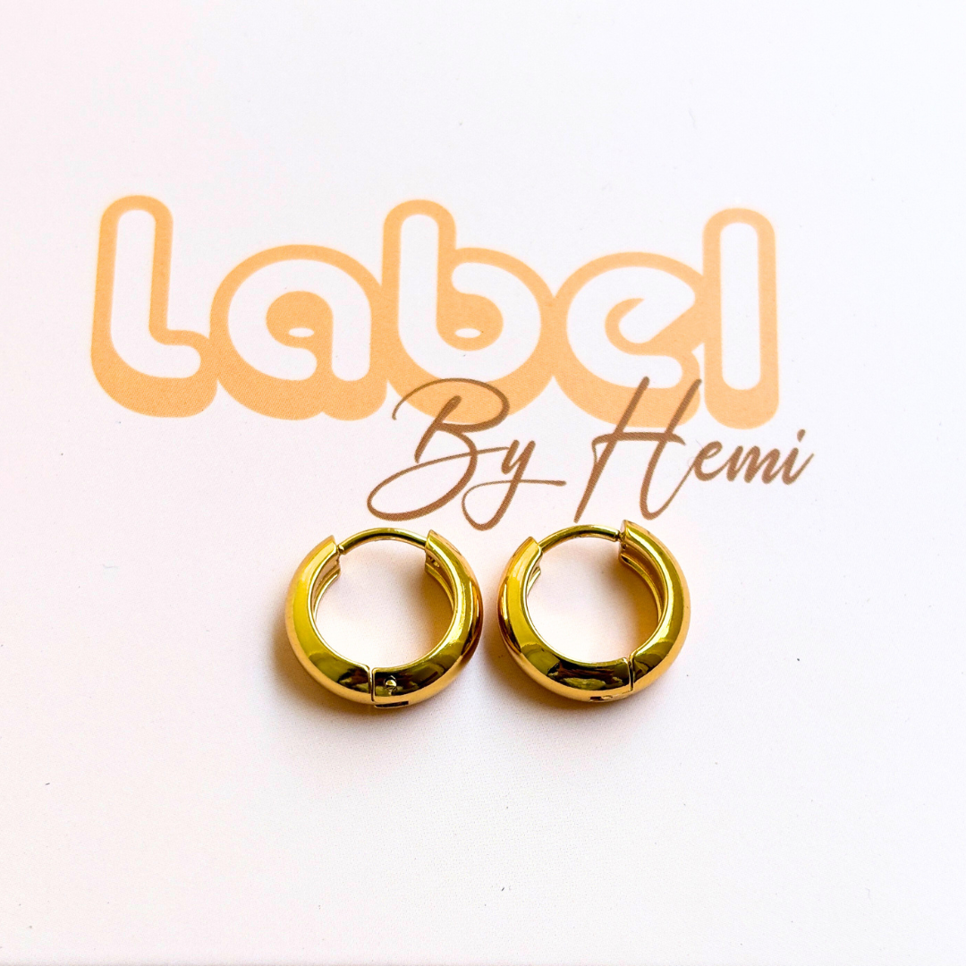 Plain Broad Hoops