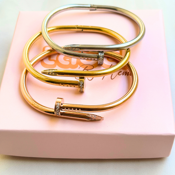 Stone Nail Bracelet