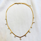 Snake Stone Necklace