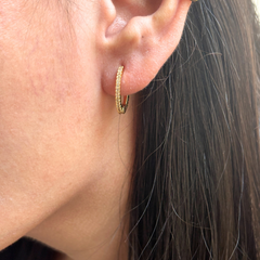 Basic Oval Hoops