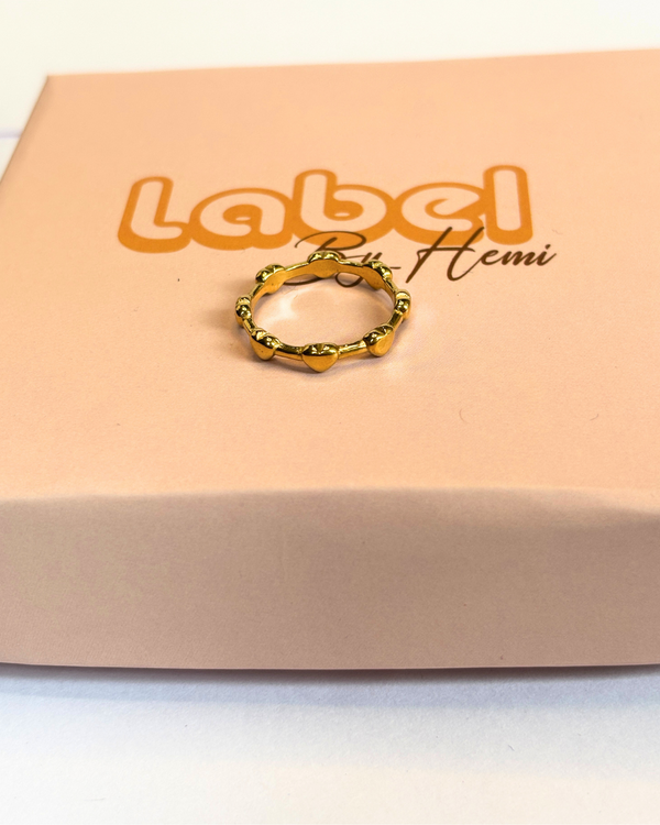 Heart Band Ring