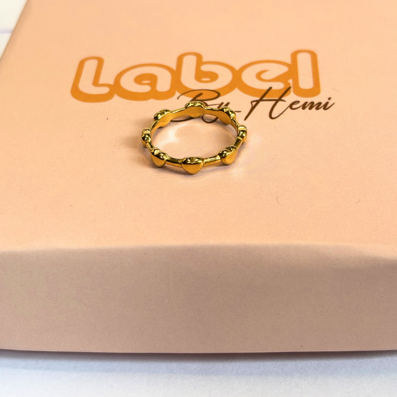 Heart Band Ring