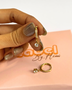 Soliatire hang Hoops