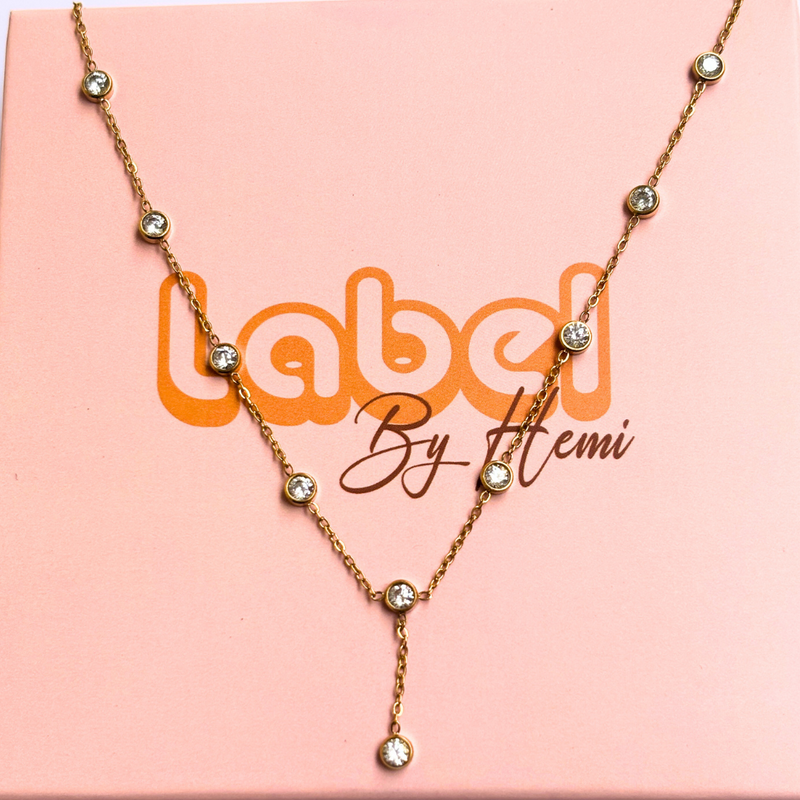 Stone hang Necklace