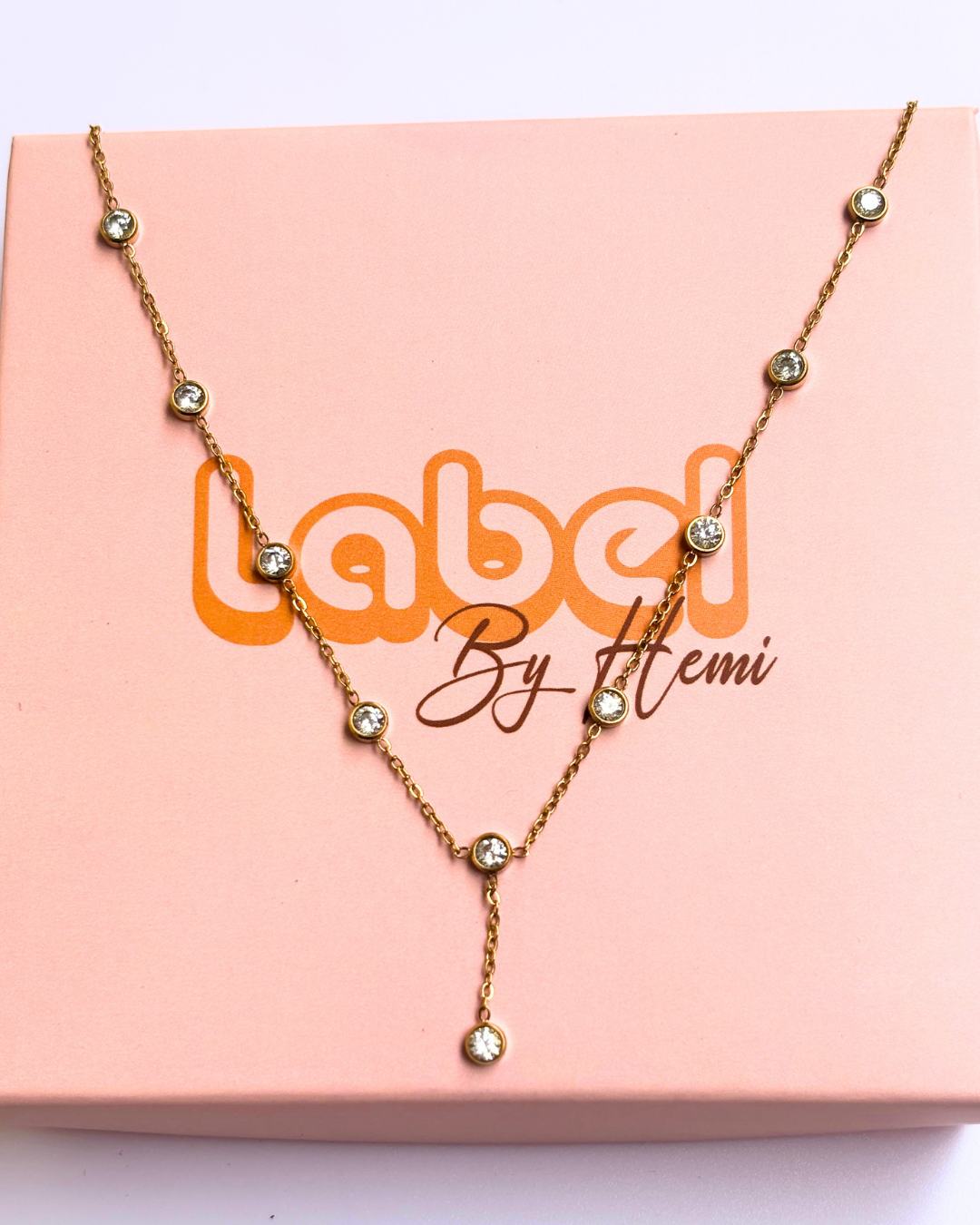 Stone hang Necklace