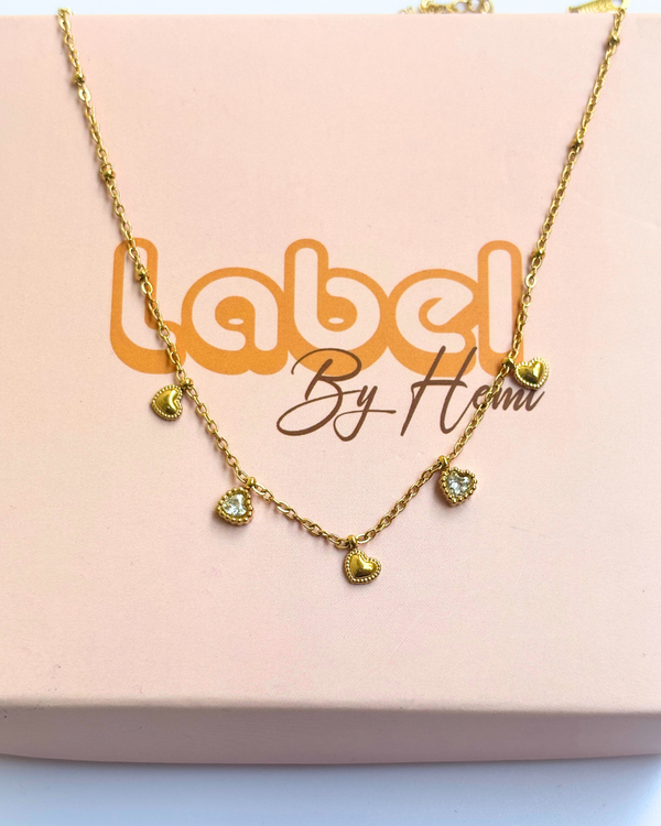 Myra heart Necklace