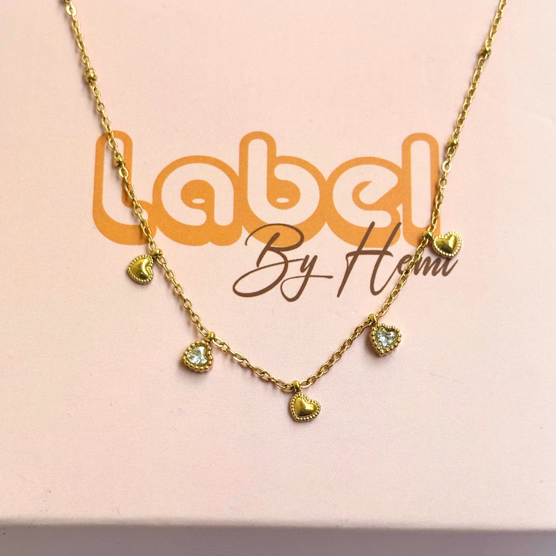 Myra heart Necklace – Label By Hemi - Main Image