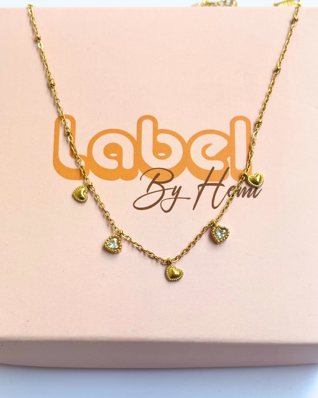 Myra heart Necklace