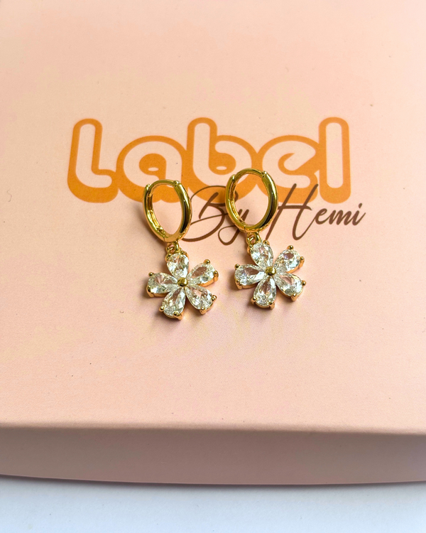 Flower kyra Hoops