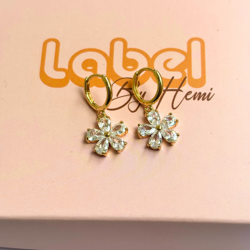 Flower kyra Hoops