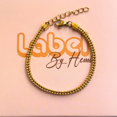 Round pleat bracelet