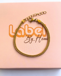 Round pleat bracelet