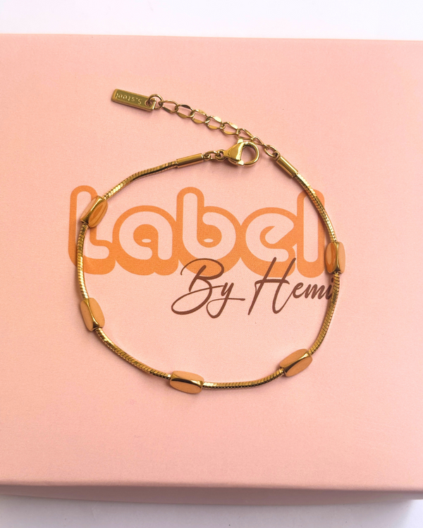 Gold Bead Bracelet