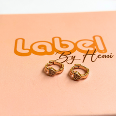 Twirl mini hoops