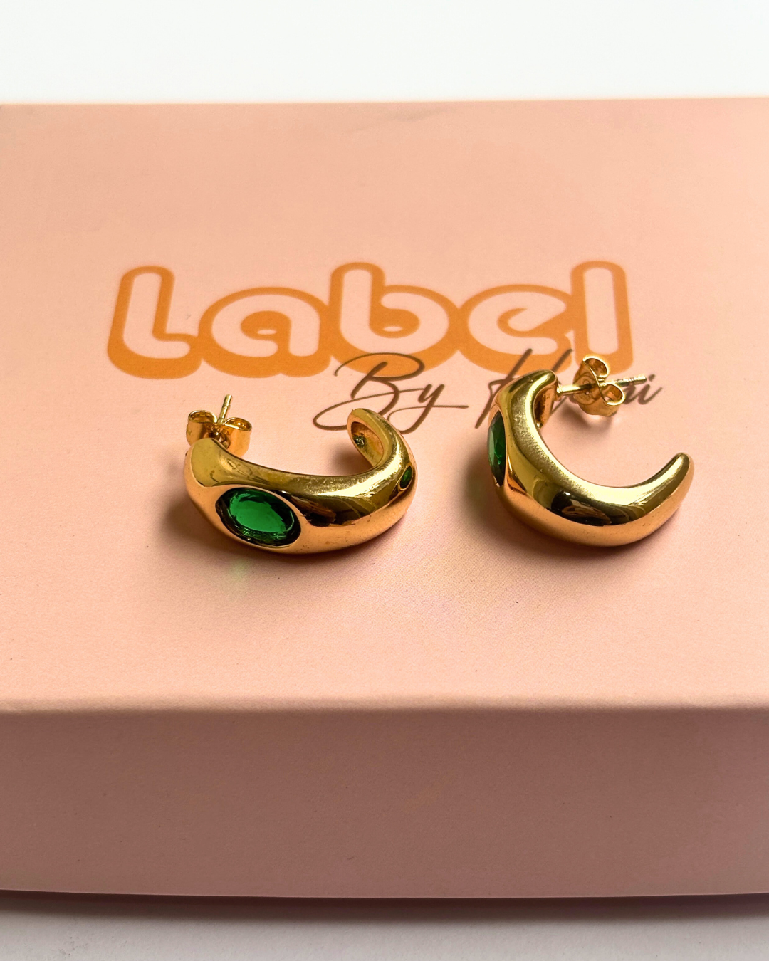 Emerlad earrings