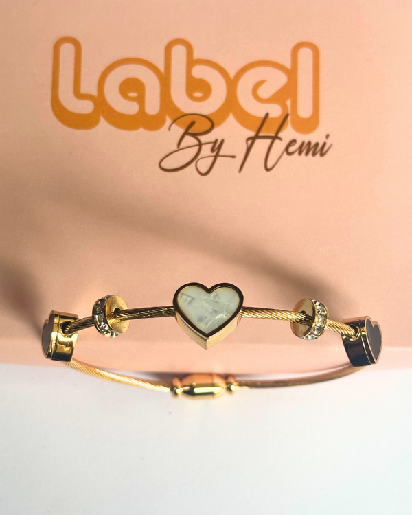 Heart  Pipe Bracelet
