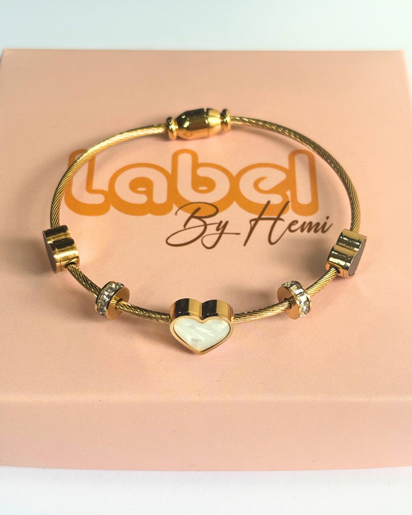 Heart  Pipe Bracelet