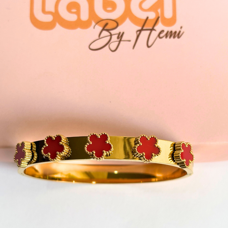 red flower Bracelet