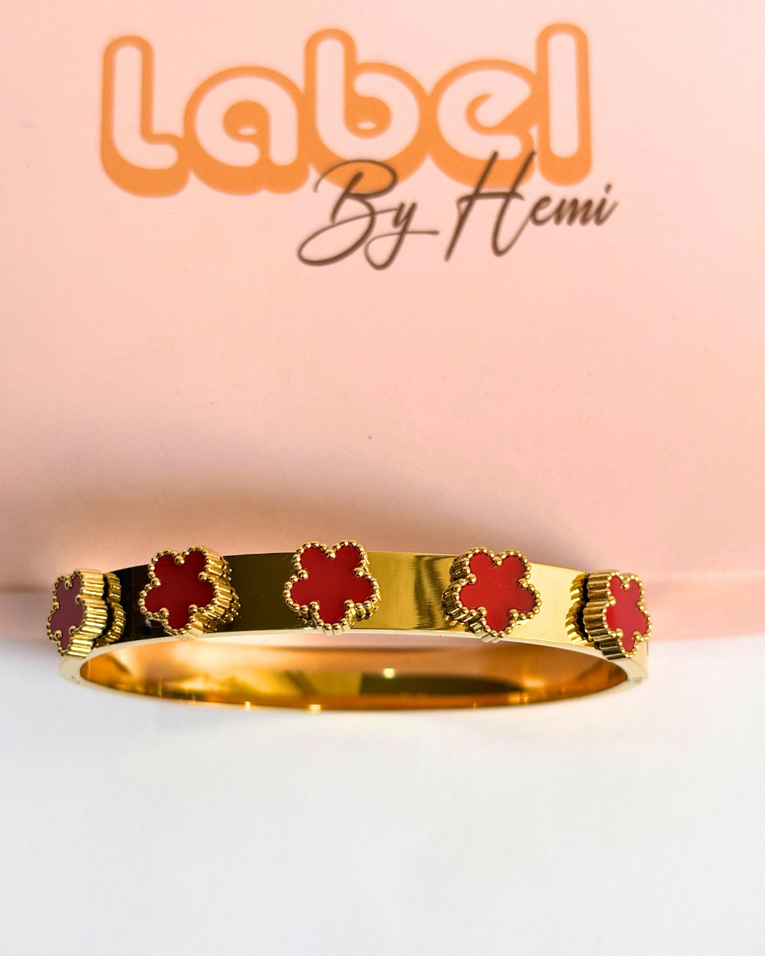 red flower Bracelet