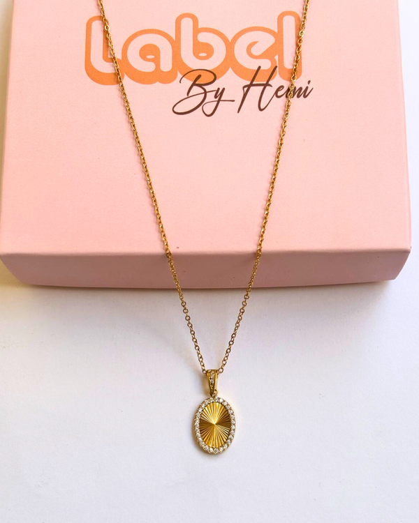 oval necklace