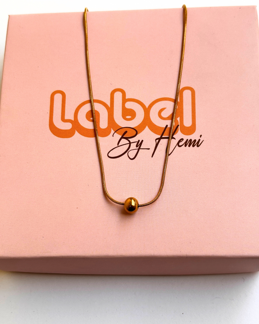 Gold pearl Necklace