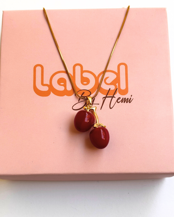 Big Cherry necklace