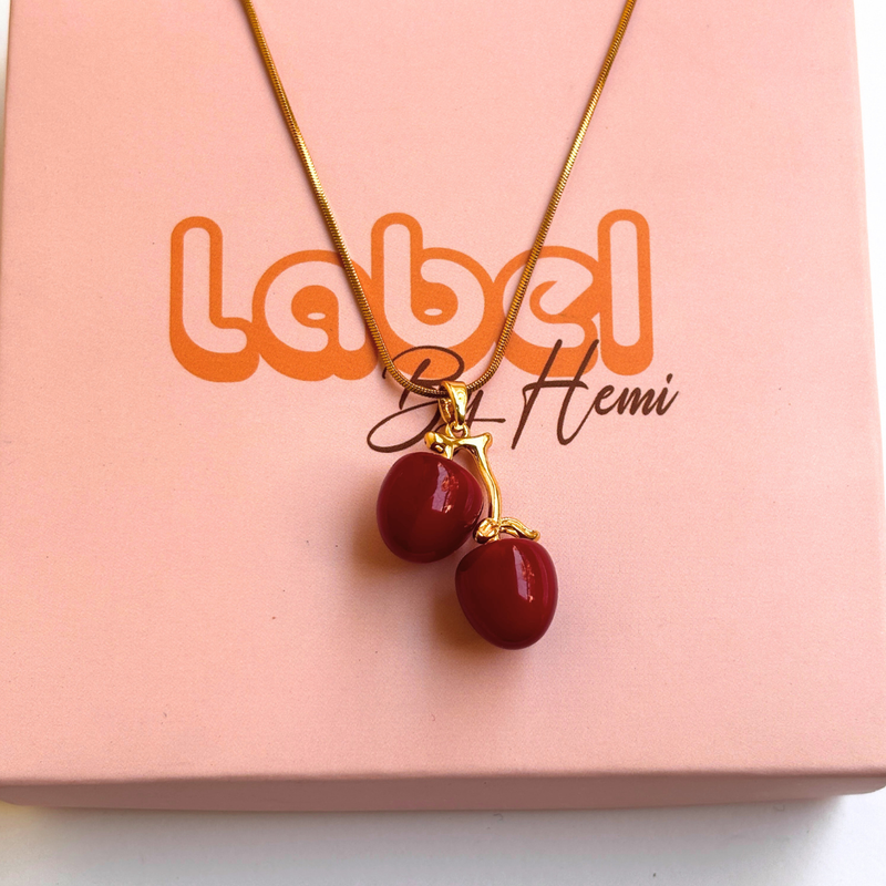 Big Cherry necklace