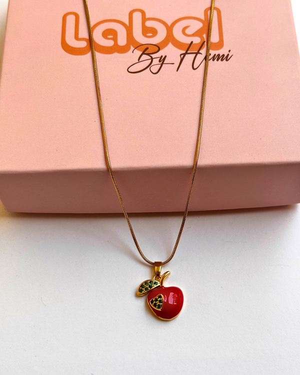 Apple Necklace