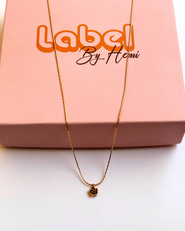 Mini Rose Necklace