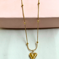 Gold Heart Necklace