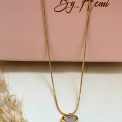 MOP Heart Necklace