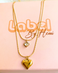 Heart Layered Neckpiece