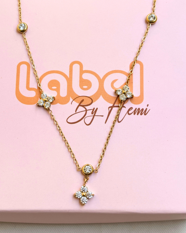 Shine Petal Necklace