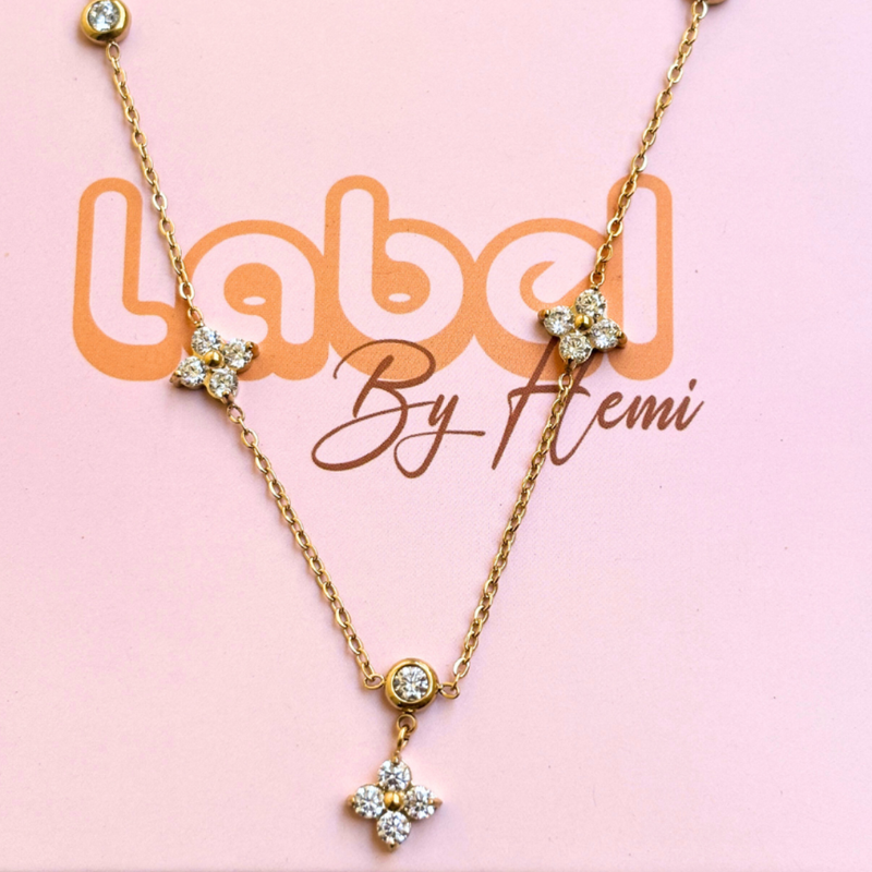 Shine Petal Necklace