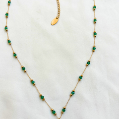 Shell Green Necklace