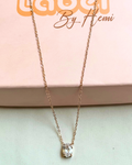 Oval Stone necklace