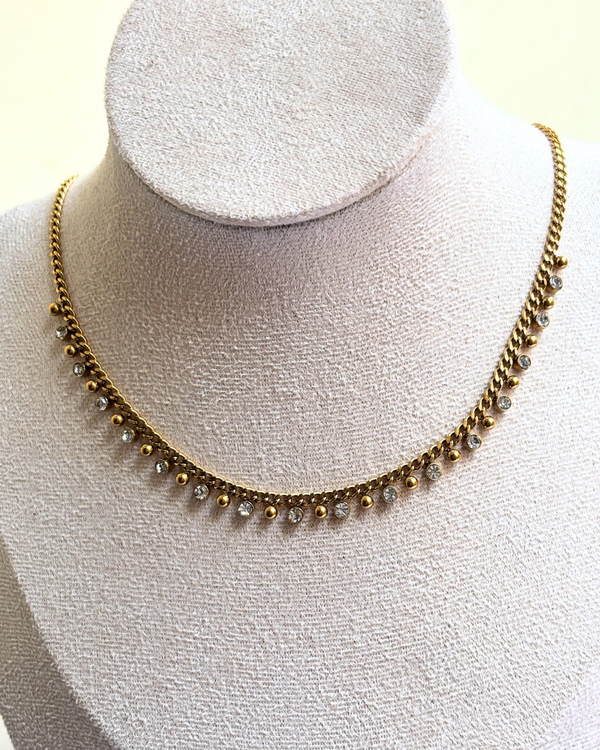 Stone Charm Necklace