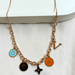 Colour Enamel Necklace