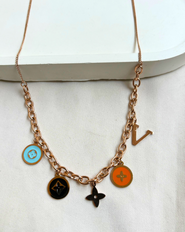 Colour Enamel Necklace